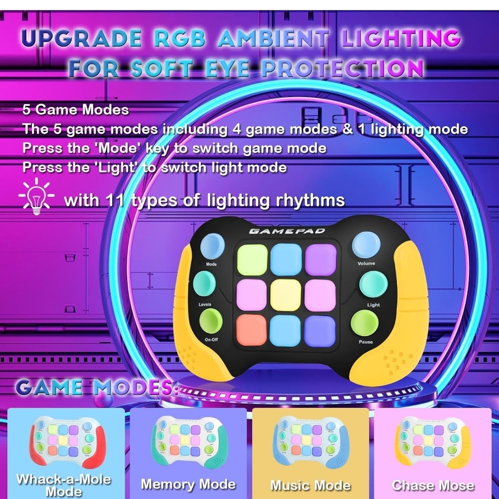 Colorful Gamepad with LED Lights - Picture 5 of 8